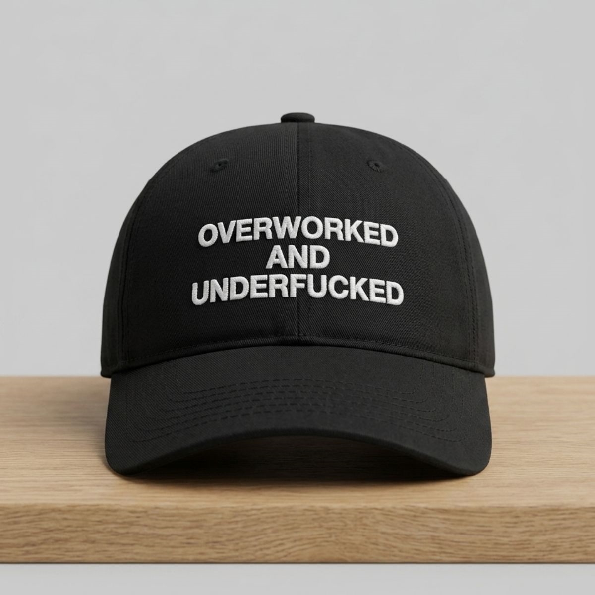 Overworked And Underfucked Hat 1 Overworked And Underfucked Hat 2