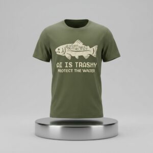 AI Is Trashy Protect The Water Shirt 2
