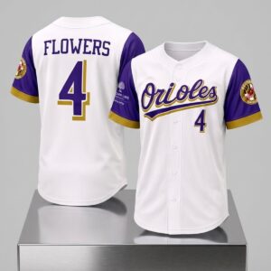 2026 Orioles Zay Flowers Jersey Giveaway 2