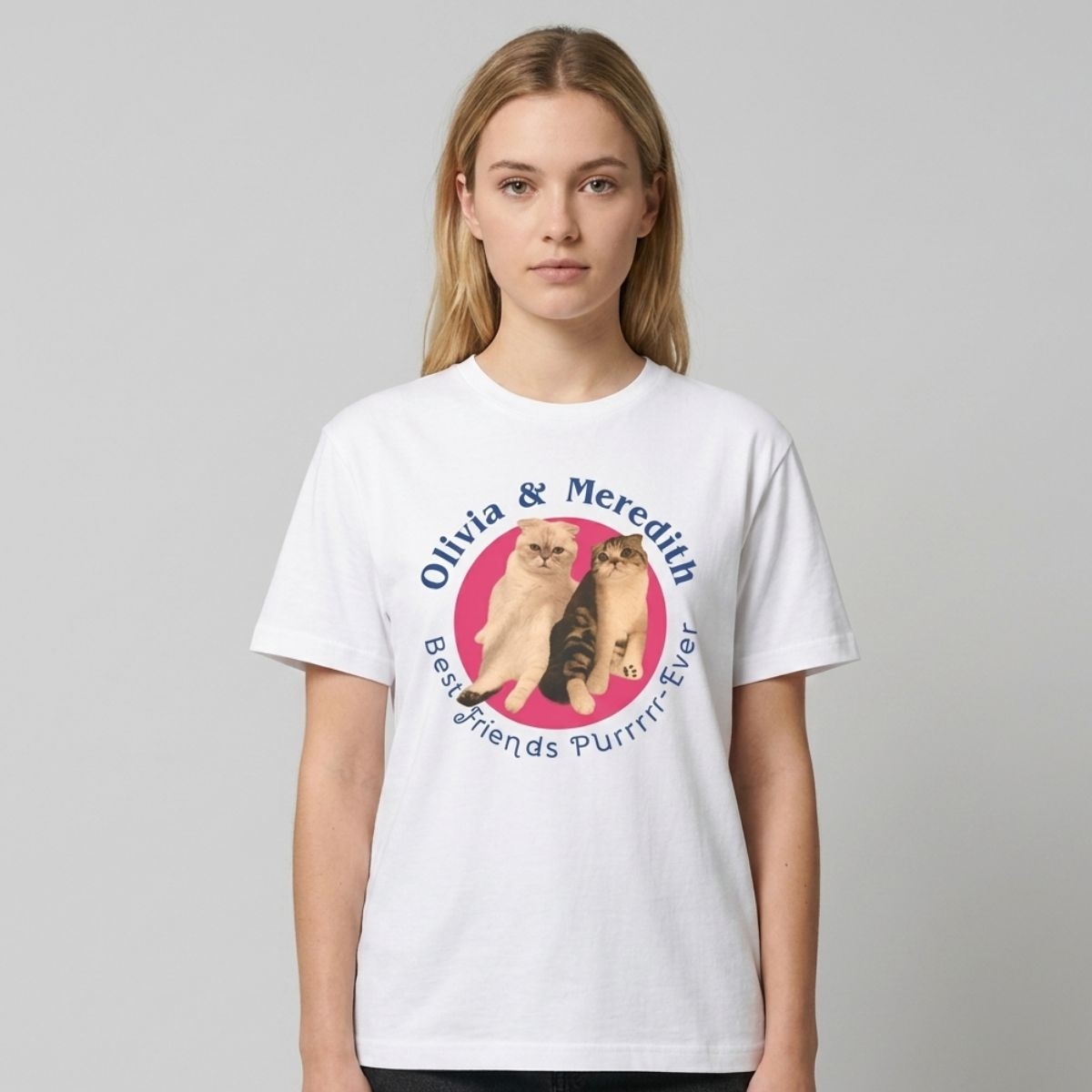 Ryan Reynolds Olivia And Meredith Cat Shirt Ryan Reynolds Olivia And Meredith Cat Shirt