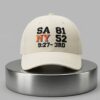 SA 81 NY 52 3rd Quarter Scoreboard Hat 4 SA 81 NY 52 3rd Quarter Scoreboard Hat 3