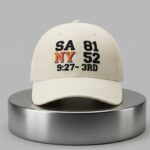 SA 81 NY 52 3rd Quarter Scoreboard Hat