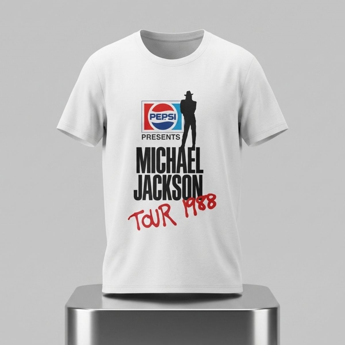 Shareef O'Neal Michael Jackson Bad Tour Shirt 1 Shareef ONeal Michael Jackson Bad Tour Shirt 3