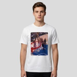 2026 Knicks OG Anunoby Laocoon And His Son Finals Game 4 Shirt 2