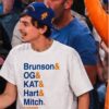 TimothEe Chalamet My Lineup Is All Knicks Shirt 3