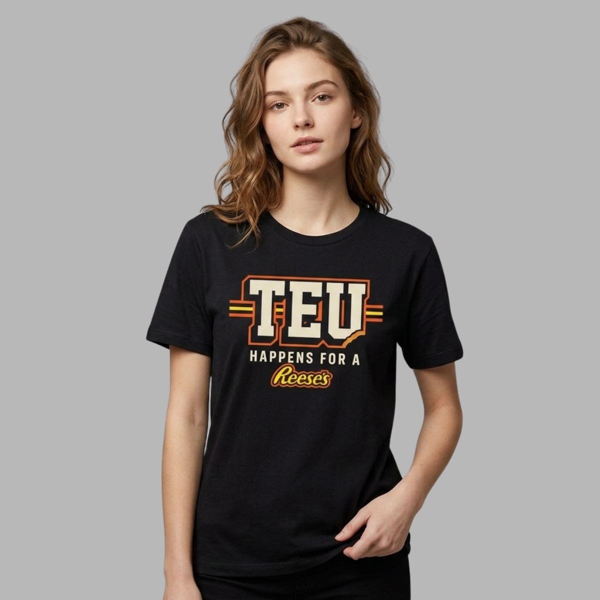 Travis Kelce TEU Happens For A Reeses Shirt Travis Kelce TEU Happens For A Reeses Shirt