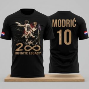 2026 World Cup Luka Modric 200 Games Infinite Legacy Shirt 2