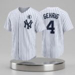 2026 Yankees Number 4 ALS Lou Gehrig Day Jersey