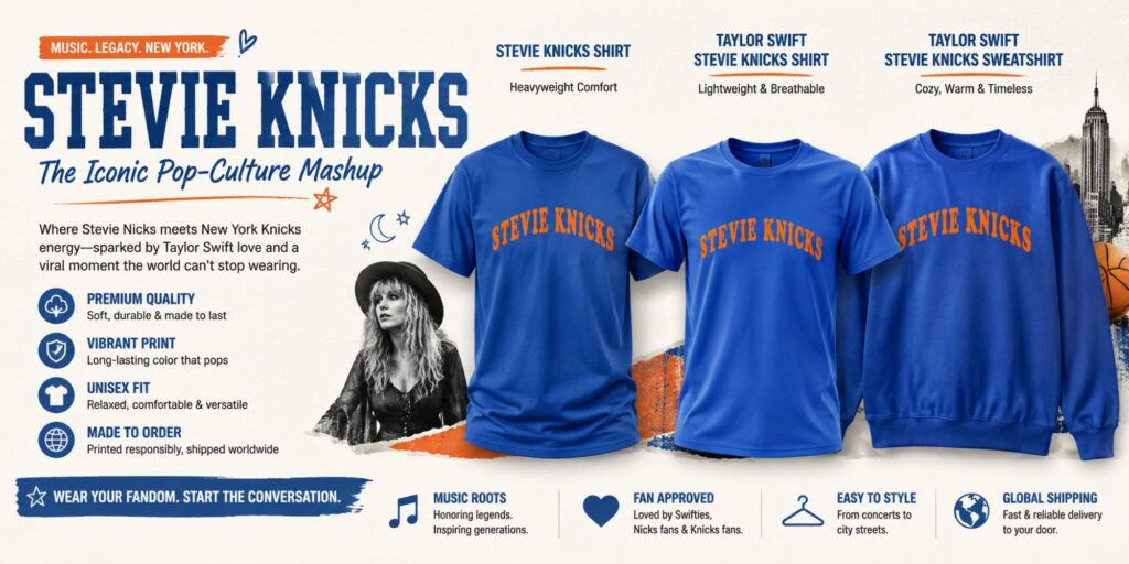 Where Did the Taylor Swift Stevie Nicks Merch Trend Come From – A Guide to the Iconic Pop Culture Mashup