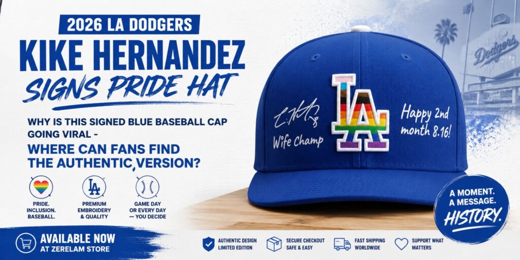 Why Is This Signed Blue Baseball Cap Going Viral - Where Can Fans Find the Authentic Version? 1 Why Is This Signed Blue Baseball Cap Going Viral Where Can Fans Find the Authentic Version