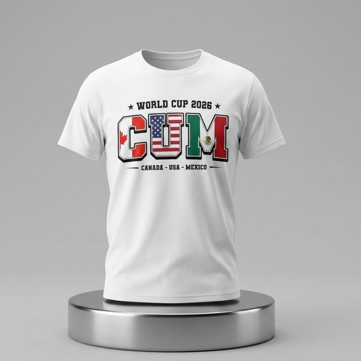 World Cup 2026 CUM Canada Usa Mexico Shirt 1 World Cup 2026 CUM Canada Usa Mexico Shirt 2