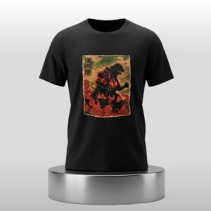 2026 LA Rams Myles Garrett Godzilla Shirt 2