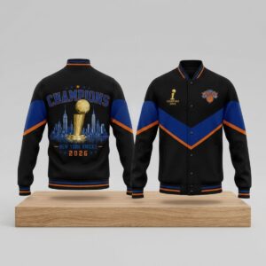 NY Knicks 2026 Champions Bomber Jacket 2