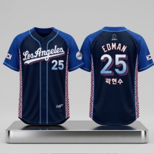 2026 LA Dodgers Korean Heritage Night Jersey Giveaway 2