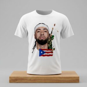 Jose Alvarado New York Knicks Signature Flag Finals Shirt 2