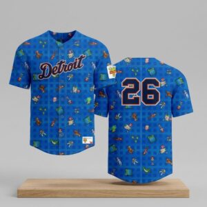 2026 Tigers Toy Story 5 Baseball Jersey Giveaway 2