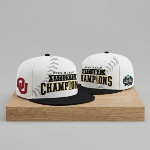 Oklahoma Sooners 2026 NCAA Baseball National Champions Hat