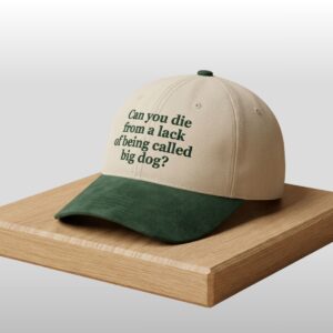 Can You Die From A Lack Of Being Called Big Dog Hat Copy to Clipboard Share Download Text Clear Settings 2