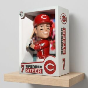 2026 Reds Spencer Steer Bobblecard Giveaway