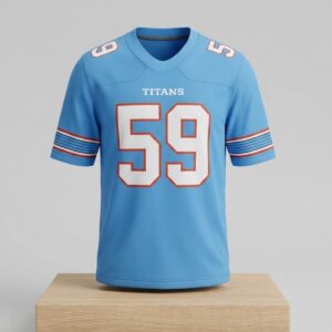 2026 Ryan Weathers Tim Shaw'sTitans Football Jersey 2
