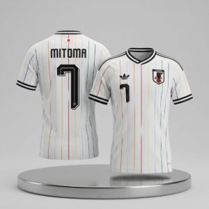 2026 World CupKaoru Mitona Japan Away Soccer Jersey 2