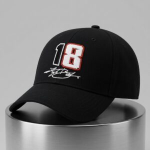 Denny Hamlin number 18 kyle Busch hat 2