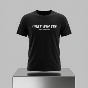 First Win Tee Design Coming Soon Shirt 2