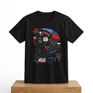 LeBron James Philadelphia 76ers One Last Ride Shirt 3