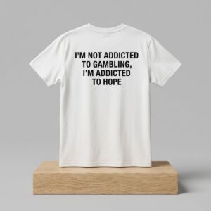 Im Not Addicted To Gambling Im Addicted To Hope Shirt 2