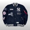 2025 NY Yankees Alpha Industries Bomber Jacket 2 2025 NY Yankees Alpha Industries Bomber Jacket