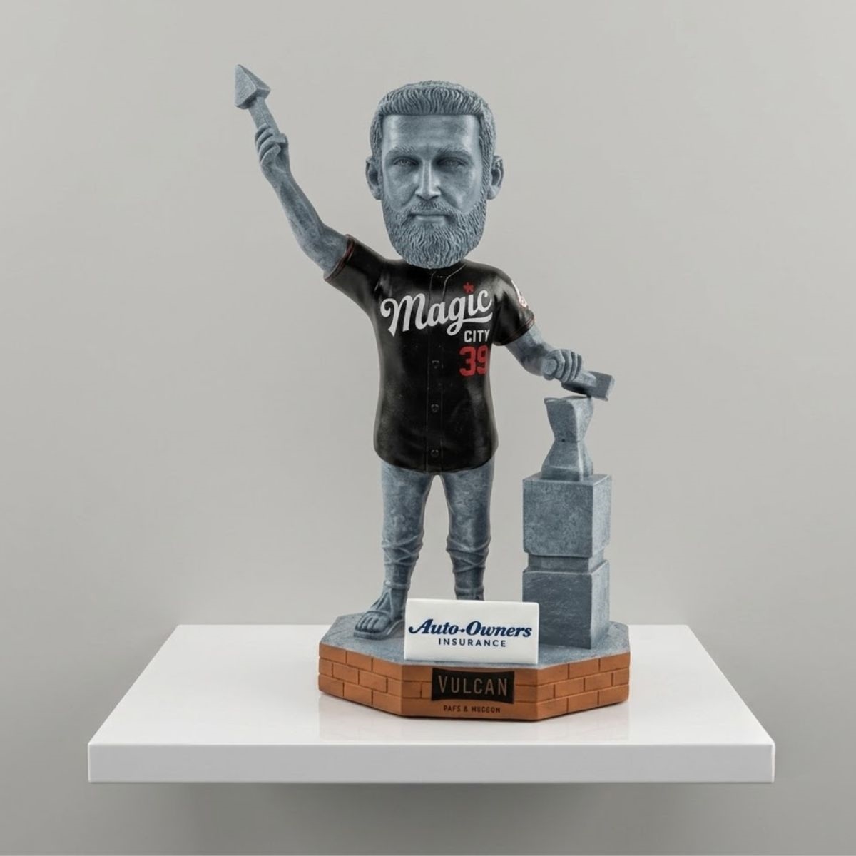 2026 Birmingham Barons Vulcan Bobblehead Giveaway 2026 Birmingham Barons Vulcan Bobblehead Giveaway
