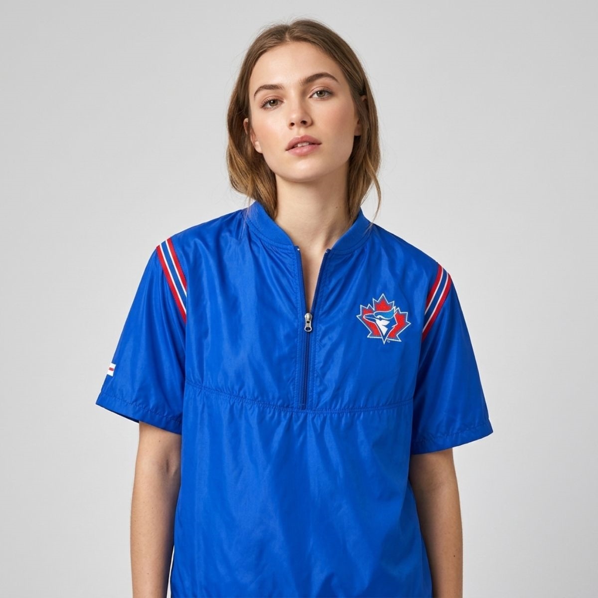 2026 Blue Jays Carlos Delgado Short Sleeved Retro Windbreaker Giveaway 2026 Blue Jays Carlos Delgado Short Sleeved Retro Windbreaker Giveaway