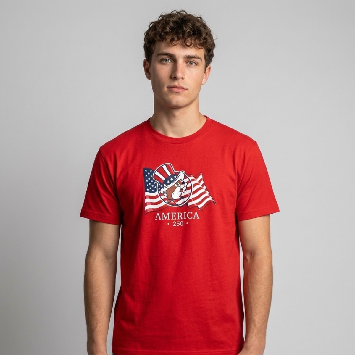 2026 Bucees Adult 4th of July Americas 250 Shirt 2026 Bucees Adult 4th of July Americas 250 Shirt