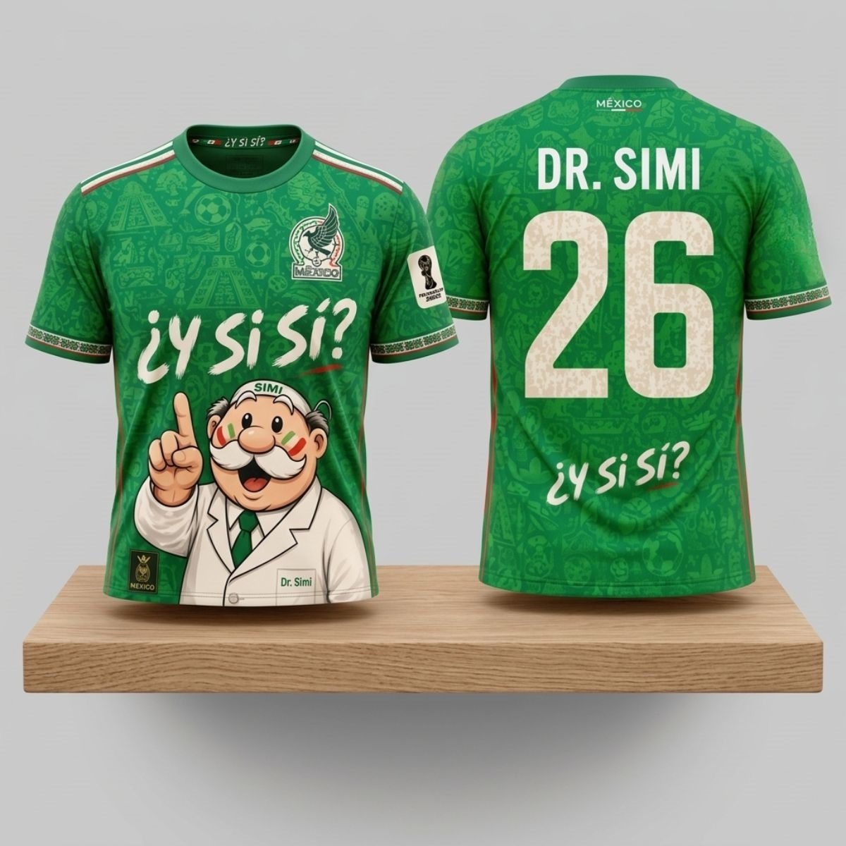 2026 Dr Simi Mexico Y Si Si World Cup Jersey 1 2026 Dr Simi Mexico Y Si Si World Cup Jersey 2