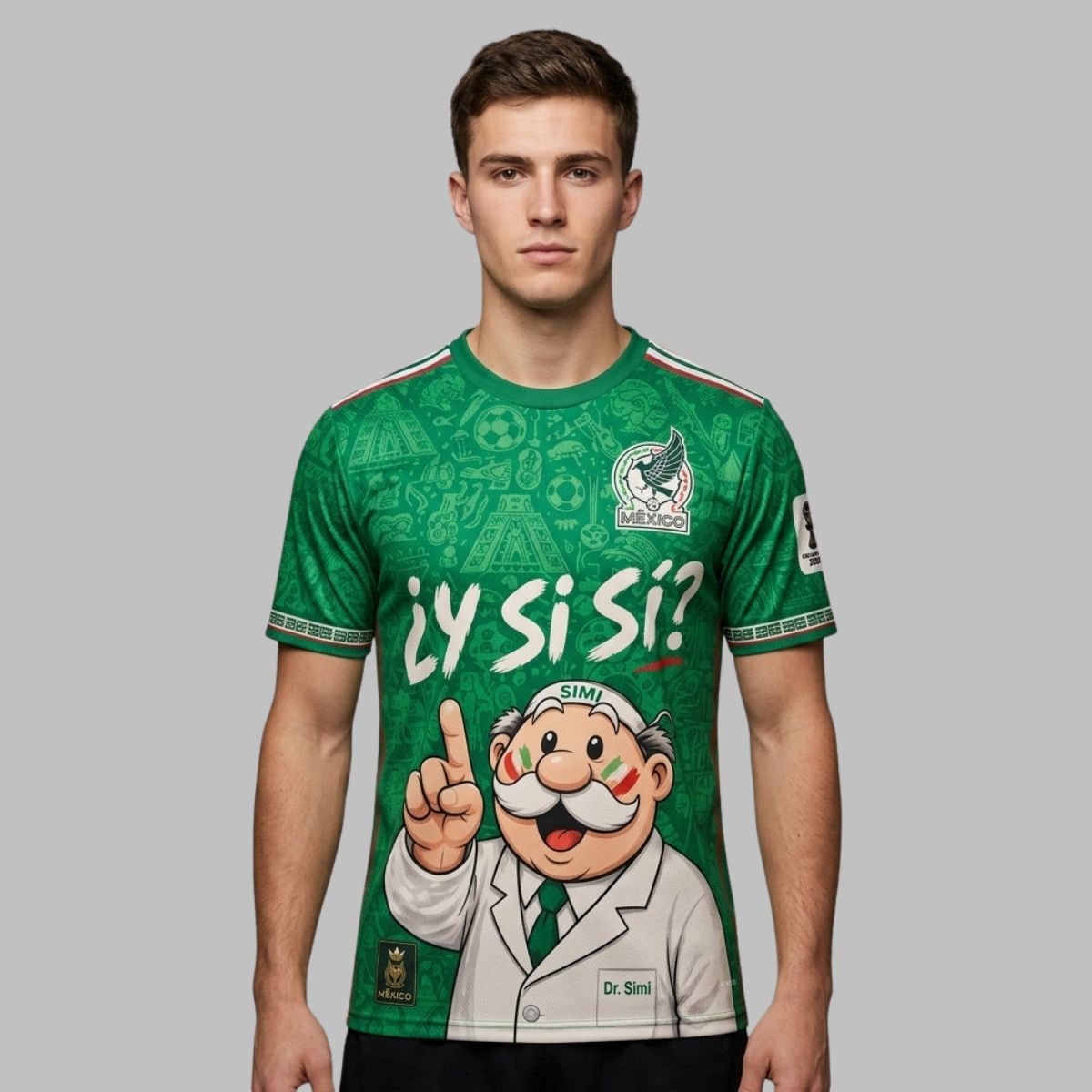 2026 Dr Simi Mexico Y Si Si World Cup Jersey 2026 Dr Simi Mexico Y Si Si World Cup Jersey