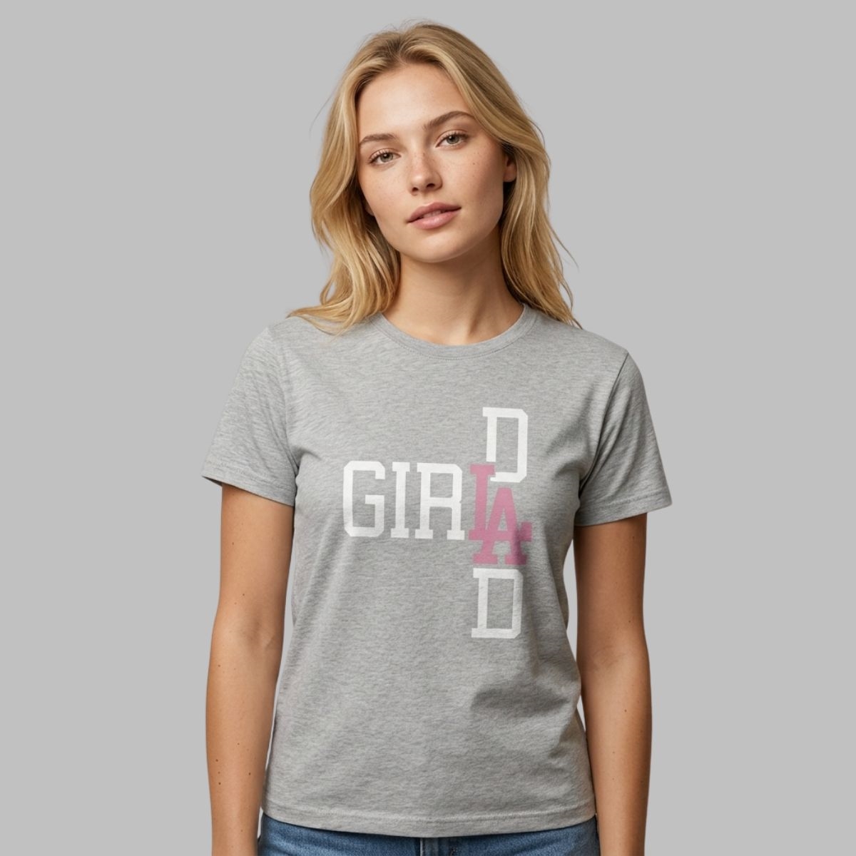 2026 Kike Hernandez LA Girl Dad Shirt 2026 Kike Hernandez LA Girl Dad Shirt