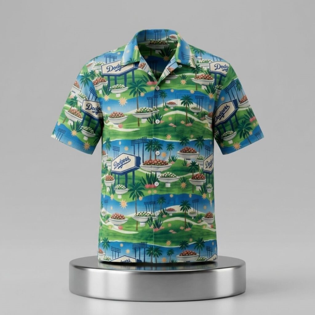 2026 Giveaway LA Dodgers Hawaiian Night Hawaiian Shirt - Zerelam