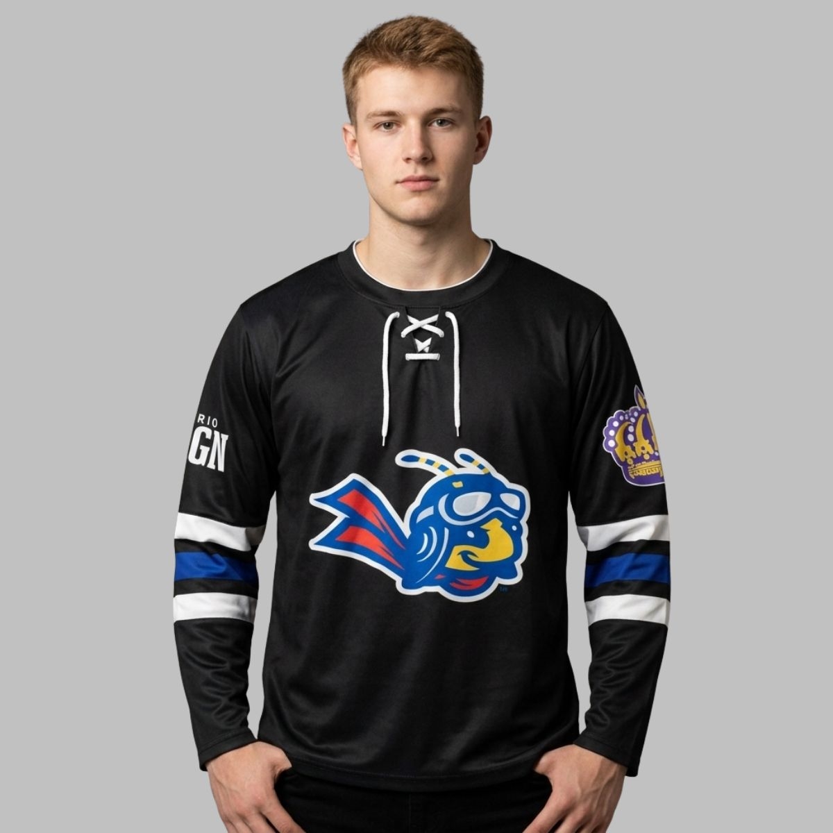 2026 Ontario Tower Buzzers Ontario Reign Hockey Jersey Giveaway 2026 Ontario Tower Buzzers Ontario Reign Hockey Jersey Giveaway