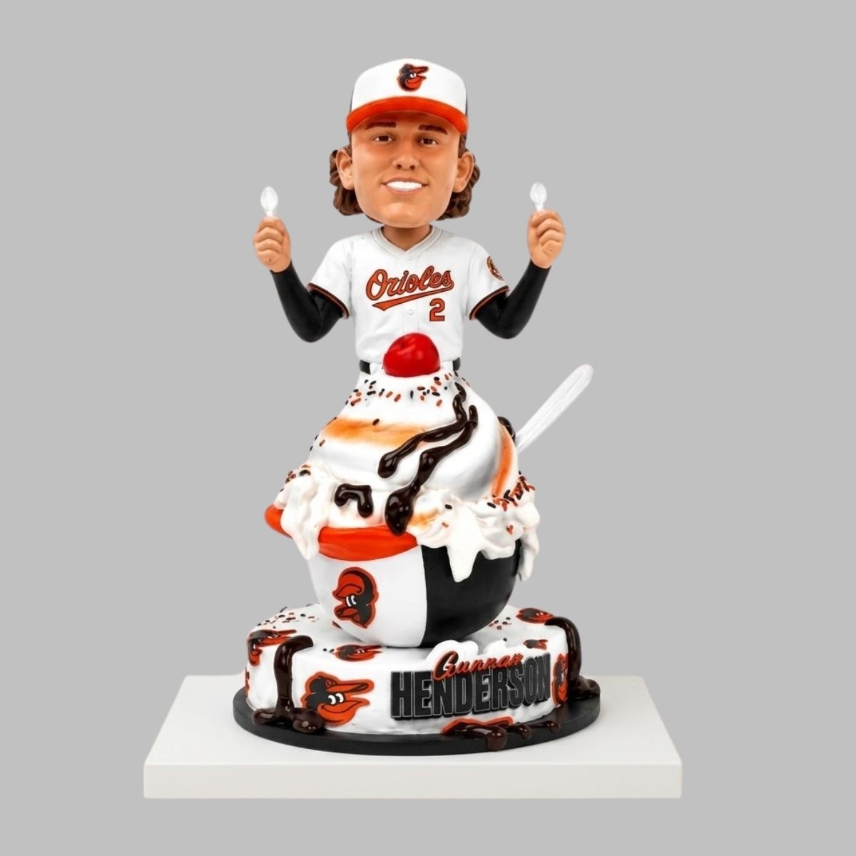2026 Orioles Gunnar Henderson Ice Cream Helmet Bobblehead Giveaway 2026 Orioles Gunnar Henderson Ice Cream Helmet Bobblehead Giveaway