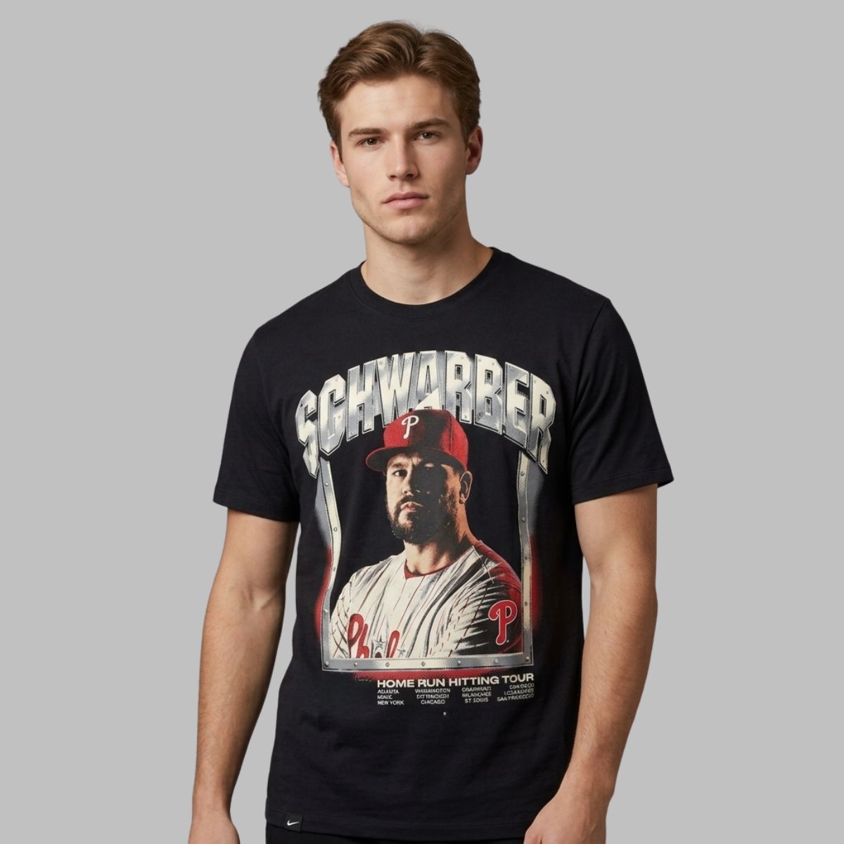2026 Philadelphia Phillies Kyle Schwarber Home Run Hitting Tour Shirt 2026 Philadelphia Phillies Kyle Schwarber Home Run Hitting Tour Shirt
