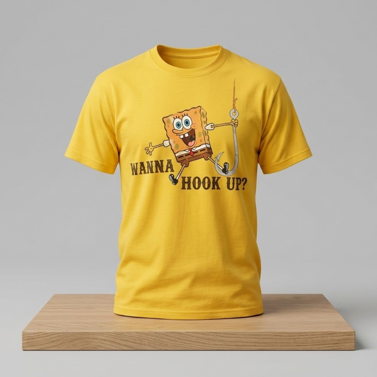 2026 SpongeBob Wanna Hook Up Shirt 1 2026 SpongeBob Wanna Hook Up Shirt 2