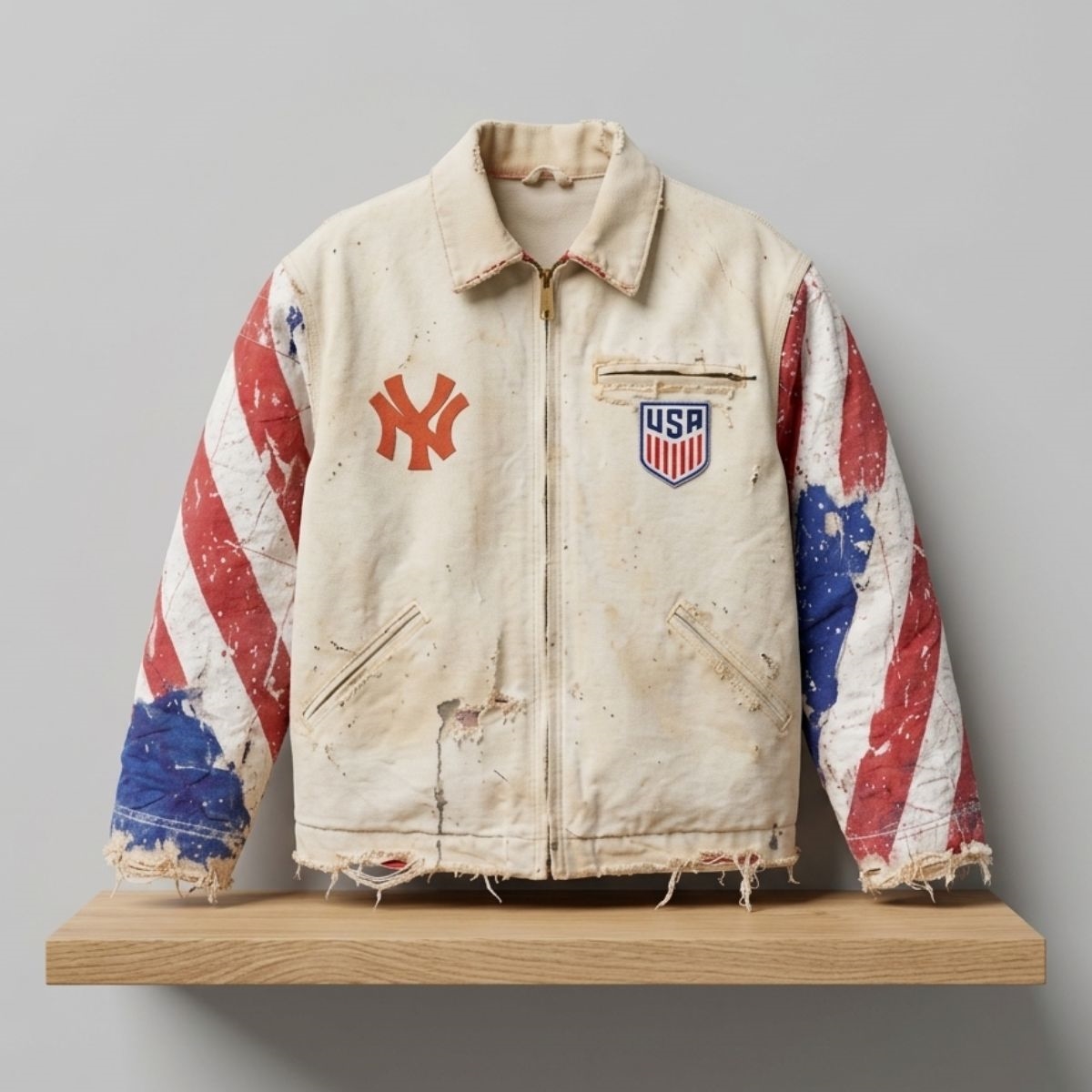 2026 Team USA World Cup Denim Jacket 1 2026 Team USA World Cup Denim Jacket 2