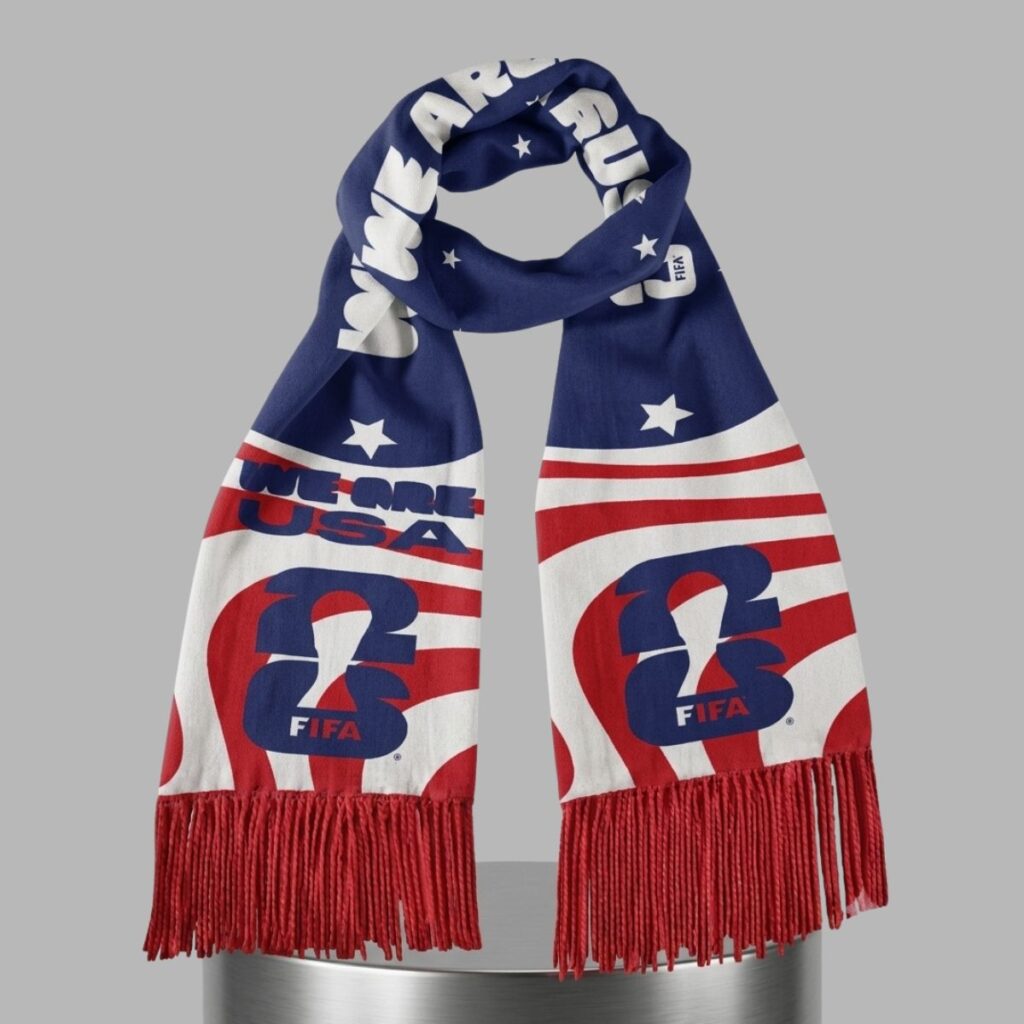2026 We Are USA World Cup Scarf - Zerelam