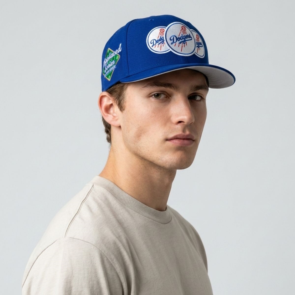 2926 Dodgers Misplaced Series By John Geiger Hat 3 2926 Dodgers Misplaced Series By John Geiger Hat 3