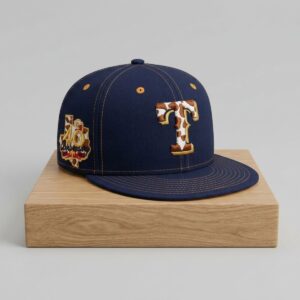 2026 Rangers 40th Anniversary Ocean Cowprint Hat 2