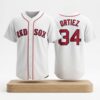 Boston Red Sox David Ortiz Yankee Stadium Buried Jersey 2