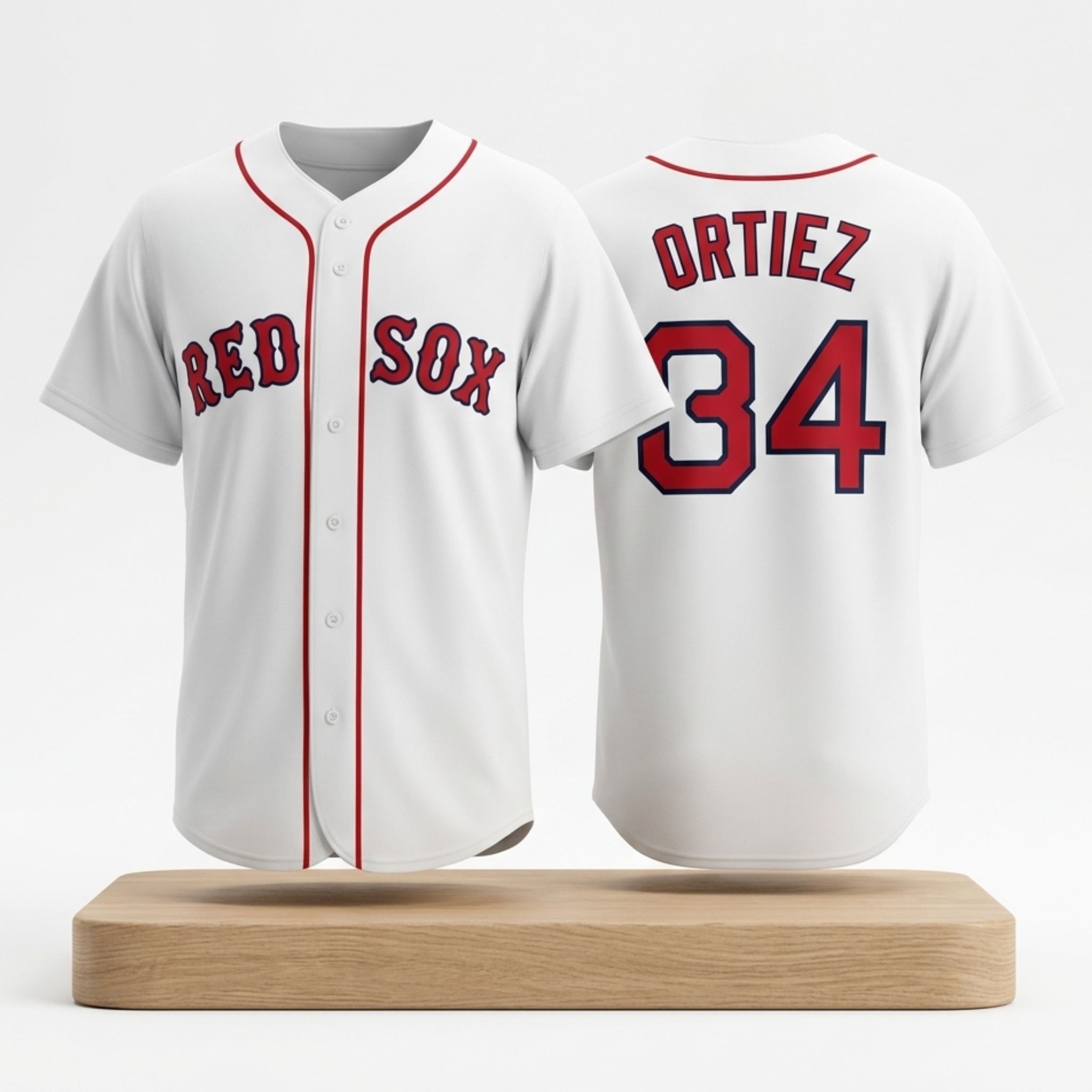 Boston Red Sox David Ortiz Yankee Stadium Buried Jersey 1 Boston Red Sox David Ortiz Yankee Stadium Buried Jersey 2