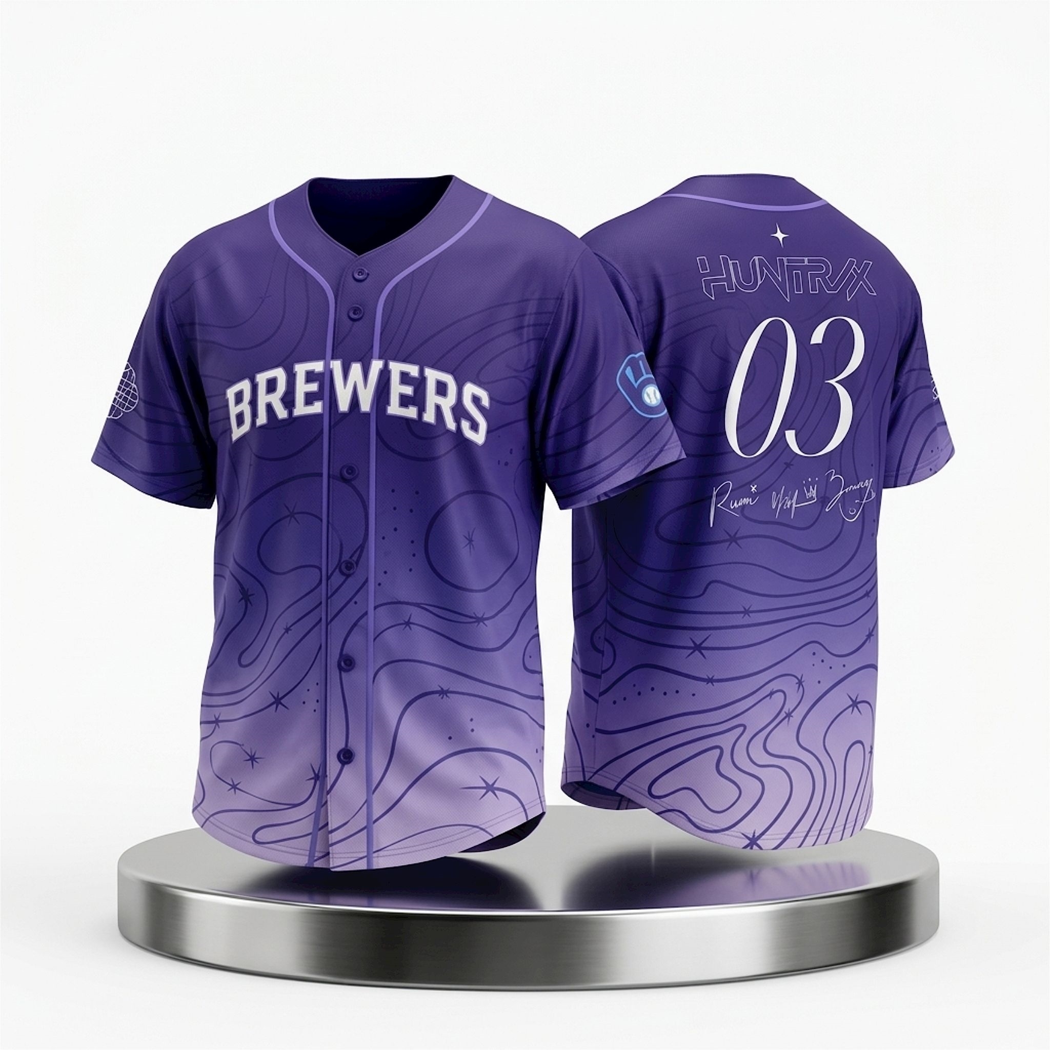 Brewers KPop Demon Hunters HUNTR X 2026 Jersey Giveaway 1 Brewers KPop Demon Hunters HUNTR X 2026 Jersey Giveaway 2