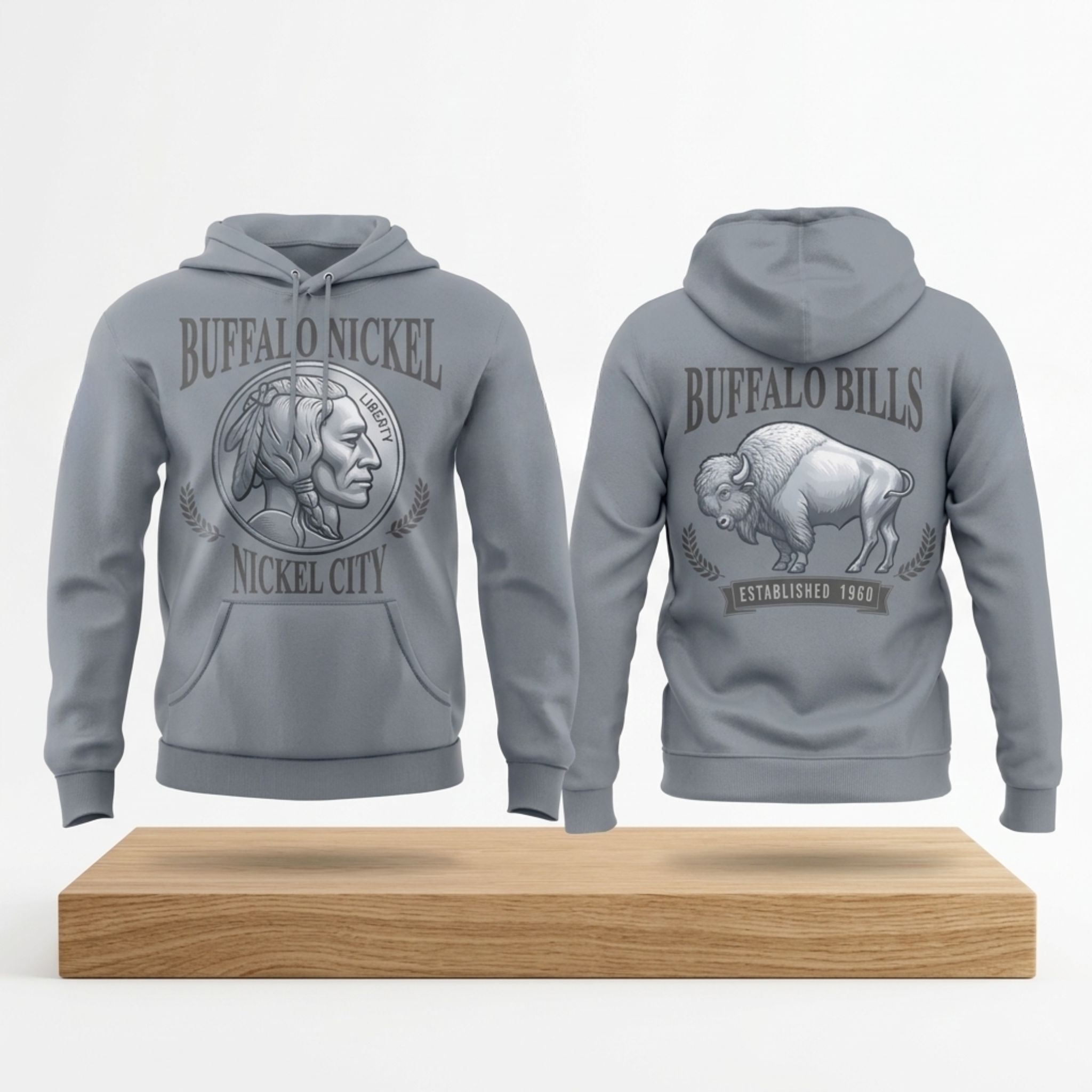 Buffalo Bills Nickel City Established 1960 Hoodie 1 Buffalo Bills Nickel City Established 1960 Hoodie (2)