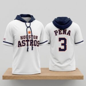 2026 Space Cowboys Jeremy Pena Short Sleeve Hoodie Giveaway 2